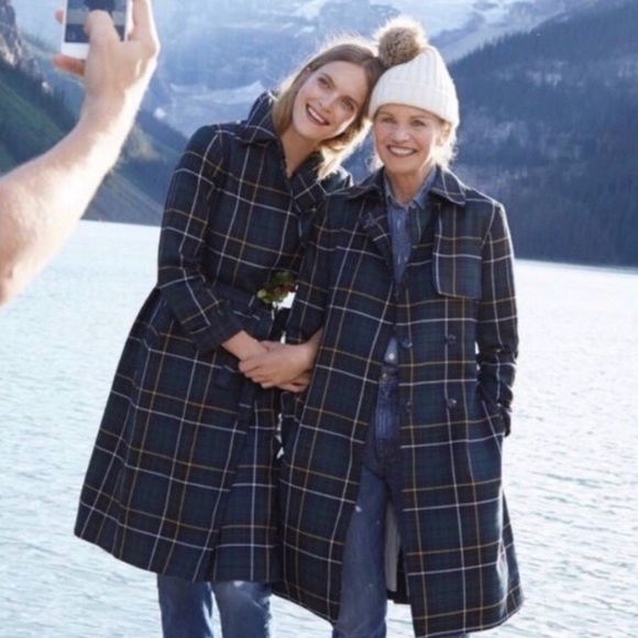 J.Crew Collection Trench coat in Tartan - Picture 6 of 17